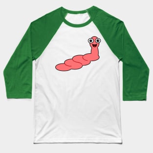 Wesley The Worm Baseball T-Shirt